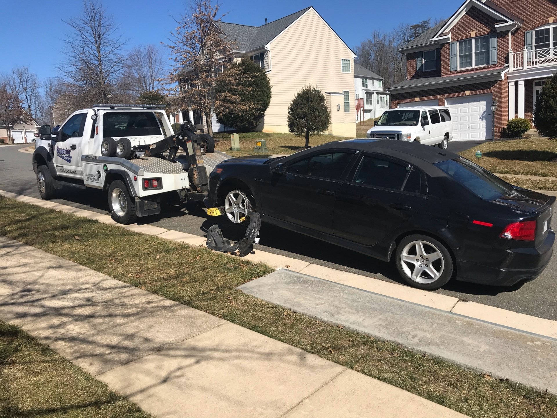 Wheel Lift Towing in Alexandria, VA